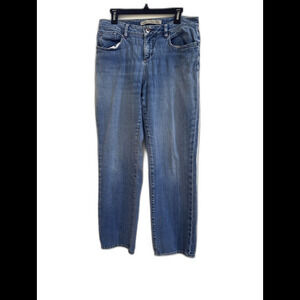 Christopher Blue Jeans Pants Womens 10 Blue Denim Stretch Leg Med Wash